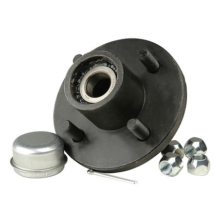 C.E. SMITH Pkg Trailer Hub Kit, 1 in. Stud 4 x 4 13110